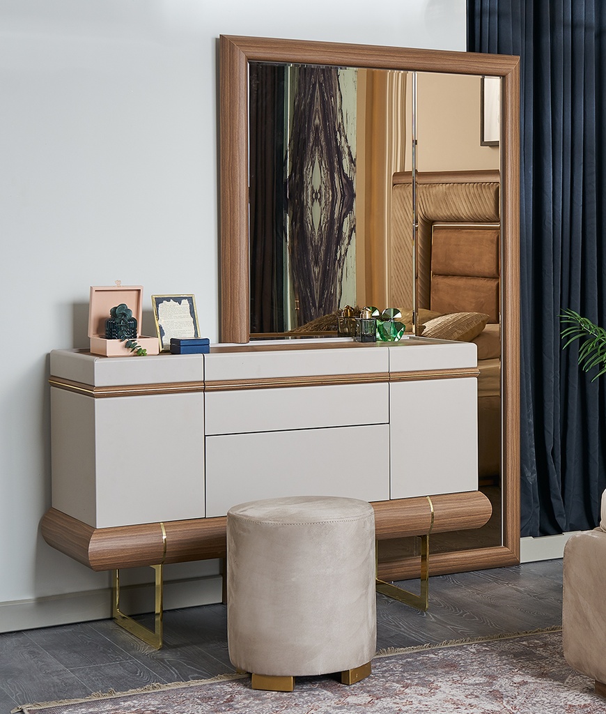 KUMSAL KING BEDROOM SET 6 PCS