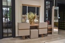 PLUS KING BEDROOM SET 6 PCS