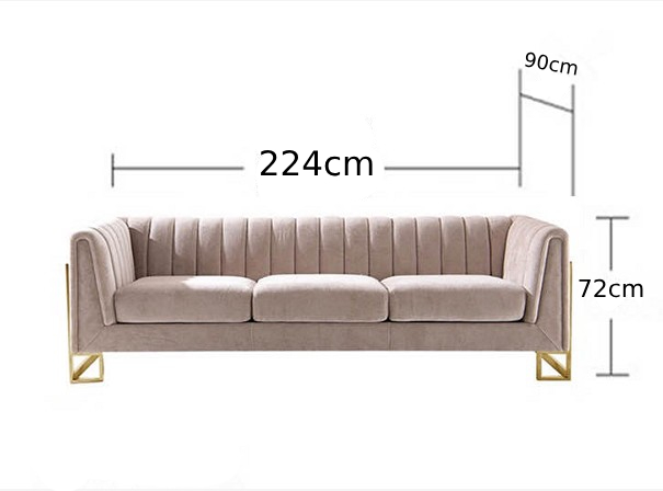 HELSTON  SOFA 3 SEATER