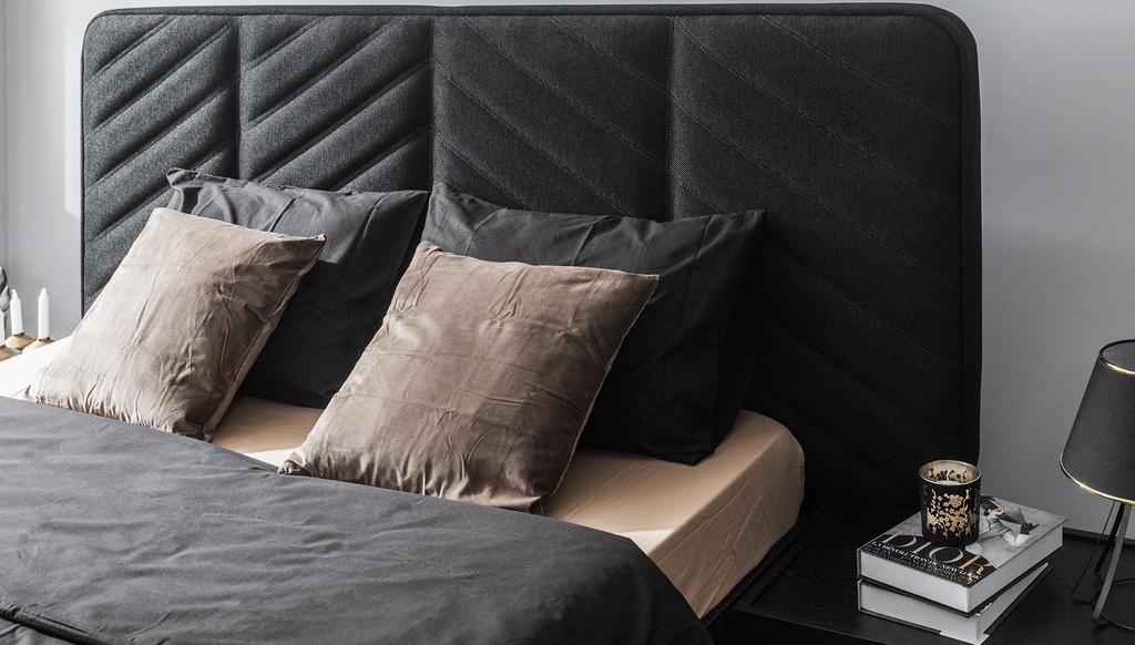 DARK KING BEDROOM 180 CM 5 PCS