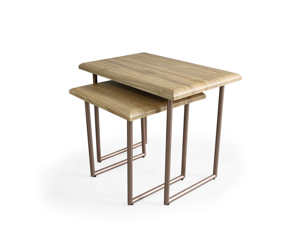 OSLO NESTING TABLE 2 PCS