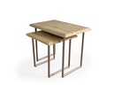 OSLO NESTING TABLE 2 PCS