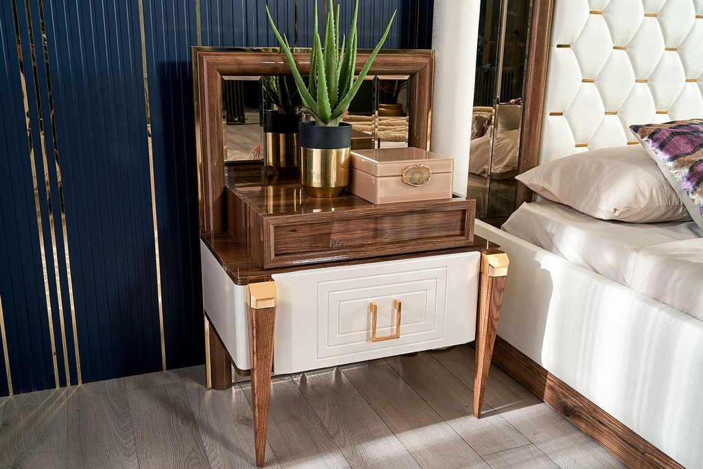 PARIS  KING BEDROOM SET 5 PCS