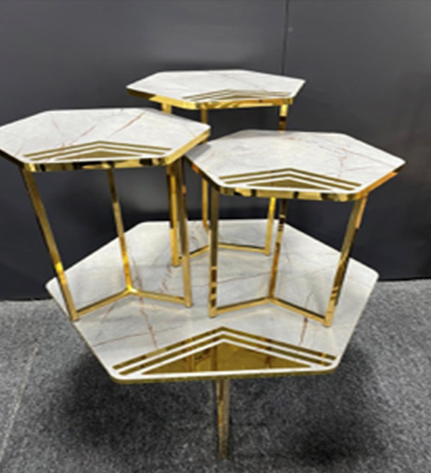 ARBELA COFFEE TABLE SETS 4 PCS