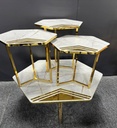 ARBELA COFFEE TABLE SETS 4 PCS