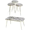 JULIAN COFFEE TABLE SET 4 PCS