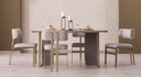 LATTE 6 SEATS DINING TABLE SET