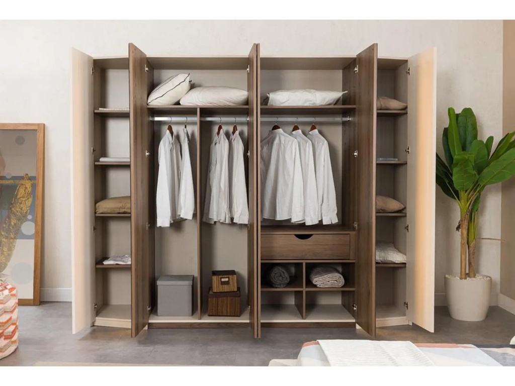 MODENA 6 DOOR WARDROBE