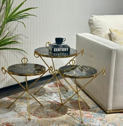 [D0200300062] KUBELI  04 NESTING TABLES 3 PCS
