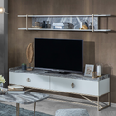 2 PCS LOFT GOLD WALL UNIT