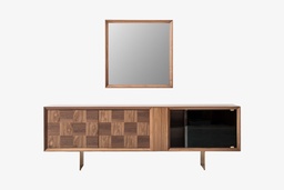 [B0650300005] HERITAGE CONSOLE  WITH MIRROR