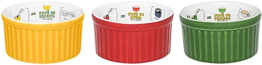 PATE RECIPES BOWL RAMEKIN 6/3 180ML 10CM