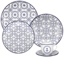 20 PCS FLOREAL NAUTICO DINNER/TEA