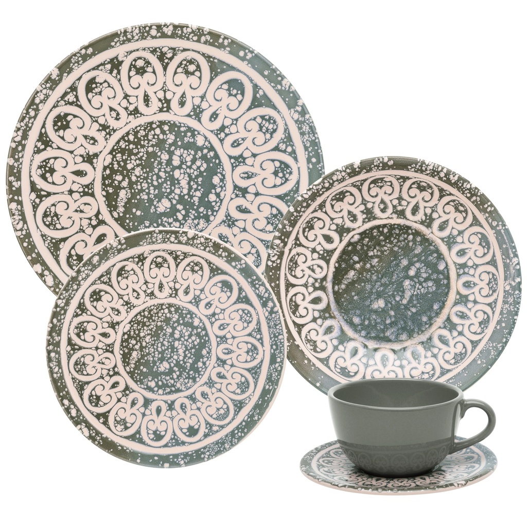 20 PCS UNNI ELO DINNER/TEA SET