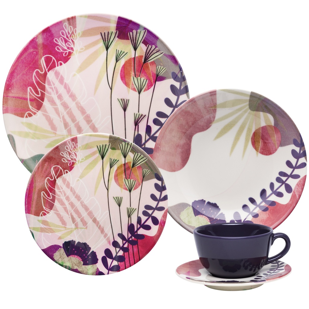 30 PCS UNNI YARD DINNER|TEA SET