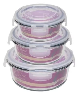 CHIA ROUND BOROSILICATE GLASS SET