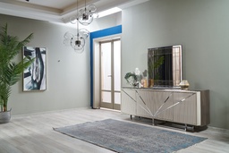[B0650300160] VALENTINA CONSOLE WITH MIRROR