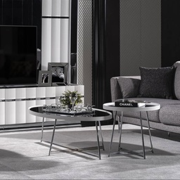 [D0250300115] AQUA COFFEE TABLE