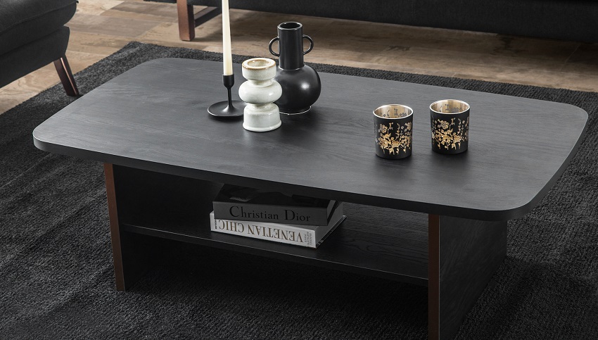 DARK COFFEE TABLE