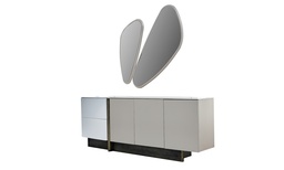 [B00650300122] DEFNE CONSOLE WITH MIRROR