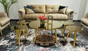 ROUND COFFEE TABLE SETS 5 PCS