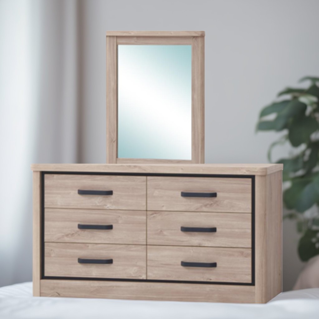 MAY DRESSER WITH MIRROR