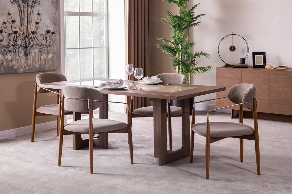 GENOVA DINING TABLE 6 SEATS