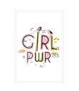 POWER GIRLWALL ART 