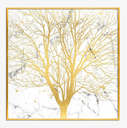WHITE TREE WALL ART 