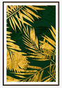 GOLDEN LEAVS 7  WALL ART 