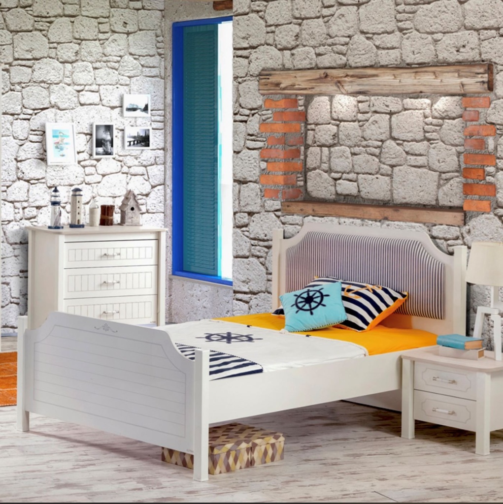 ALACATI YOUNG SINGLE BED 90 CM BOY