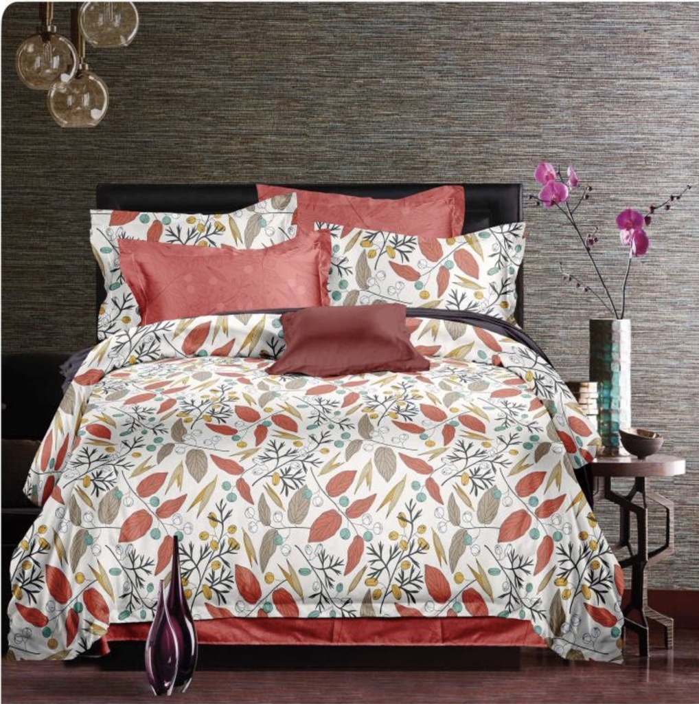 KING SIZE BED COVER 5 PCS