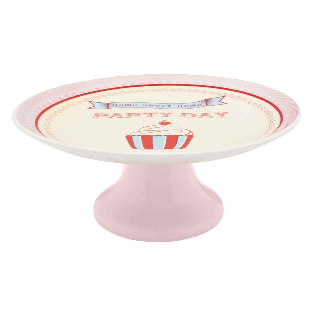 PARTY DAY PIECE COUP CAKE DISH