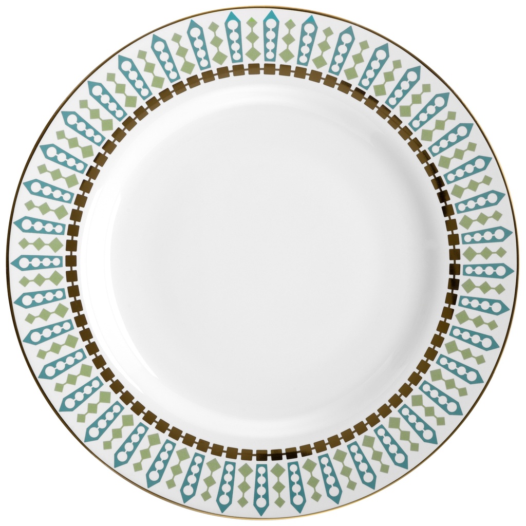 FLAMINGO TIARA DINNER PLATE