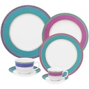 42 PCS FLAMINGO JÓIA BRASILEIRA DINNER SET