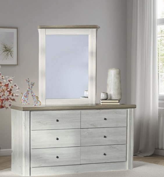 [A0850200045] MARCH  DRESSER & MIRROR 355/2516