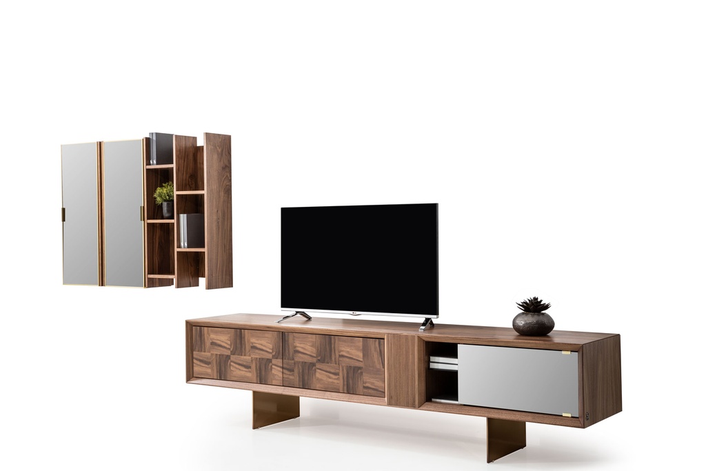 [E0010300007] HERITAGE TV UNIT  3 PCS