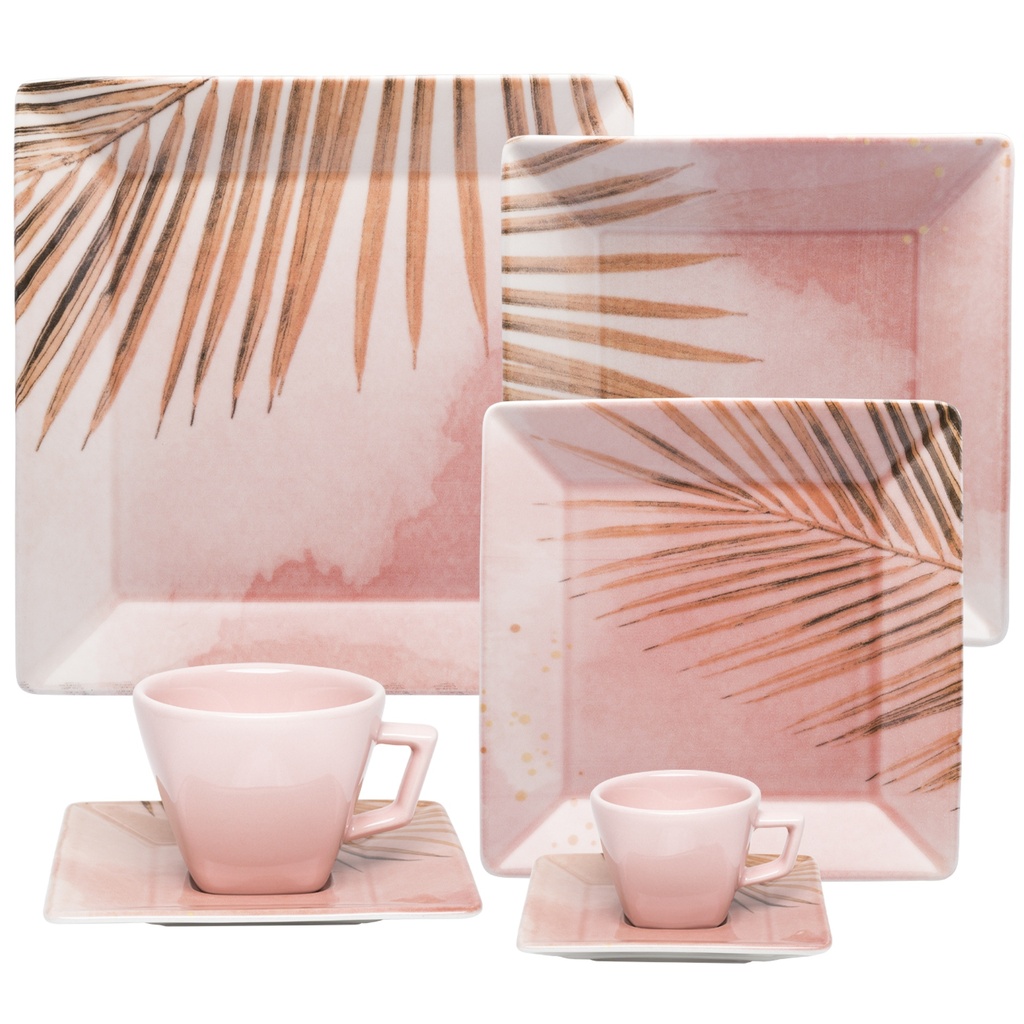 [Z0740400292] 42 PCS QUARTIER BOSSA DINNER|TEA|COFFEE SET