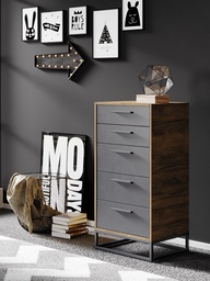 [F0150300052] LEGEND HIGH CHEST OF DRAWERS