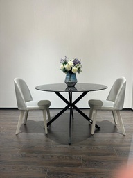 [B0230100016] SAVONA ROUND DINING TABLE 