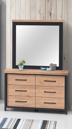 [A0850200058] LIBERTY DRESSER WITH MIRROR