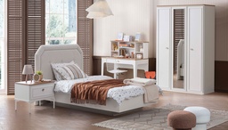 [A00040300030] M COUNTRY TWIN BEDROOM SET 3 PCS