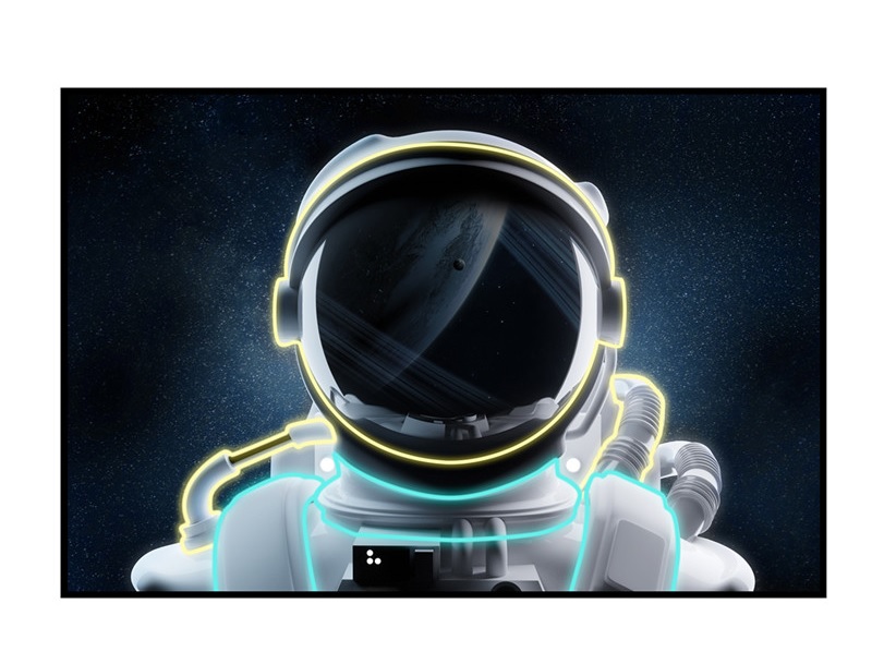 [X0010100435] SPACE WALL  ART