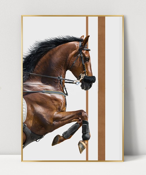 [X0010100441] RACING 5 WALL ART