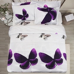 [Q0200100072] KING SIZE BED COVER 5 PCS