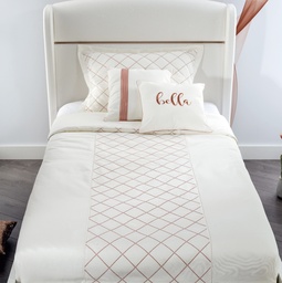 [Q0600300007] BELLA SINGLE SIZE BED COVER 4 PCS
