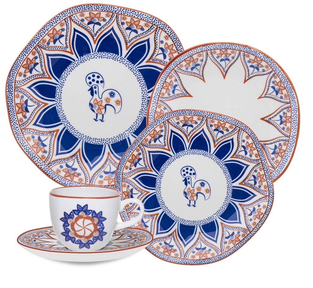 [Z0740400122] طقم مائدة 30 قطعة بارسيلوس