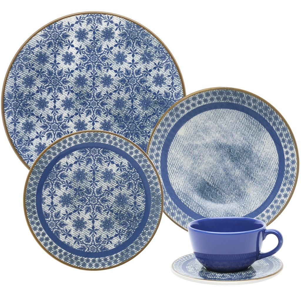 [Z0740400154] 20 PCS UNNI JEANS DINNER/TEA SET