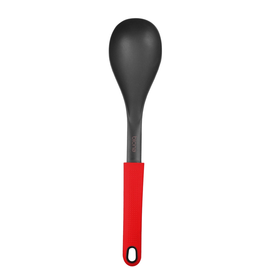 [Z0810400009] NYLON - 6 NYLON SPOONS 33CM PATTERN - RED COLOR
