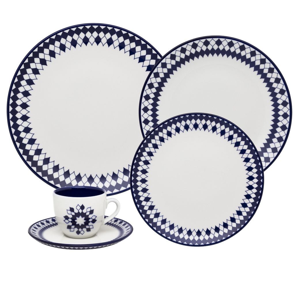 [Z0740400083] 20 PCS COUP CHESS DINNER / TEA SET